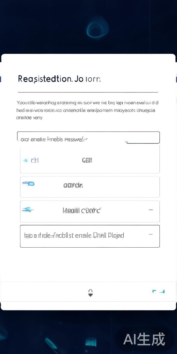 在注册界面中，您需要填写一些基本资料，包括用户名、